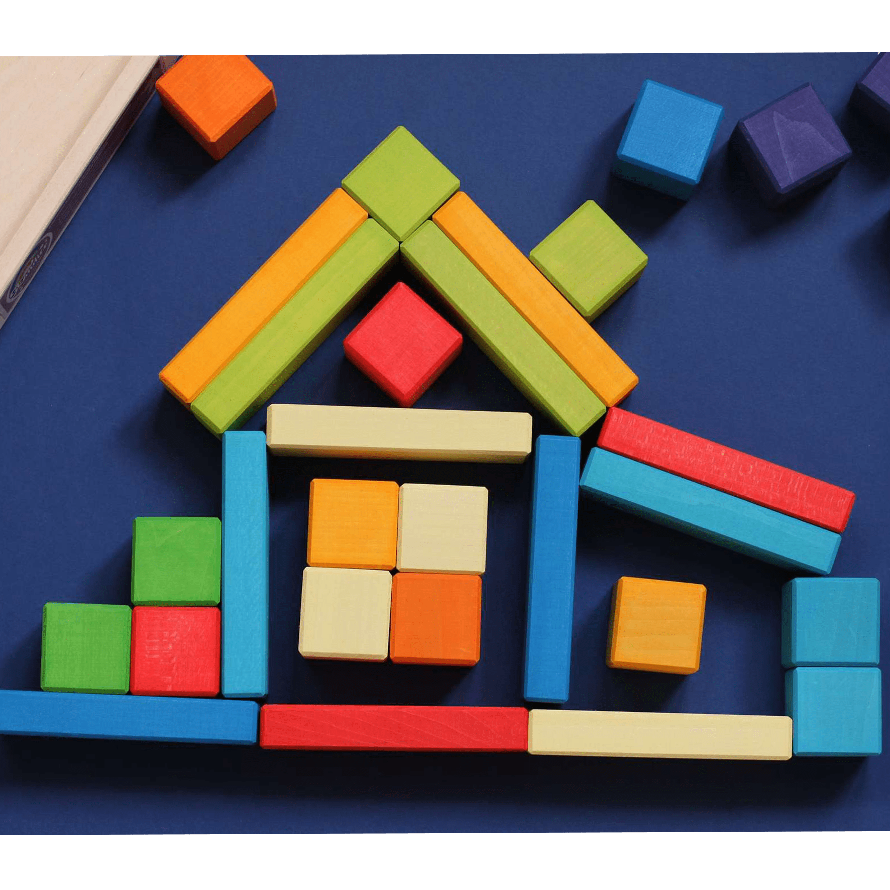 Skandico Blocks and Bricks Set Rainbow Milka