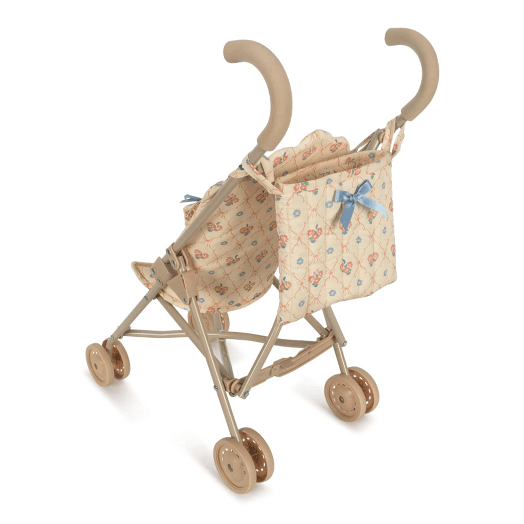 Doll Pram in Fleur Decor by Konges Sløjd