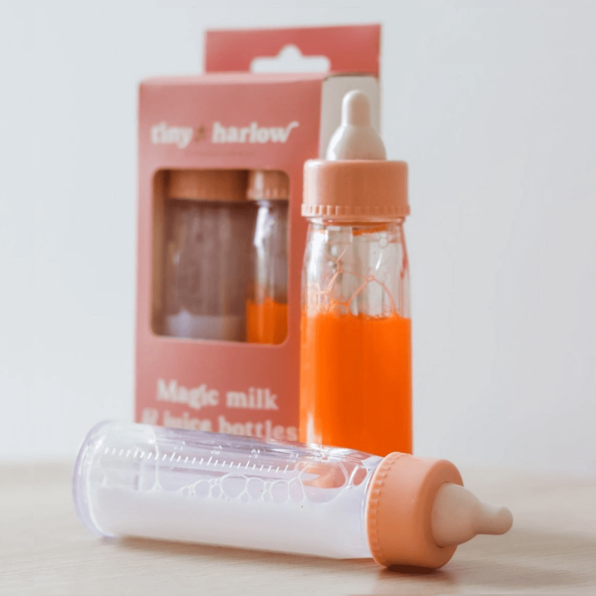 Tiny Tummies Puree & Milk Bottle Set - Candy Cane Crunch Christmas Gift Pack